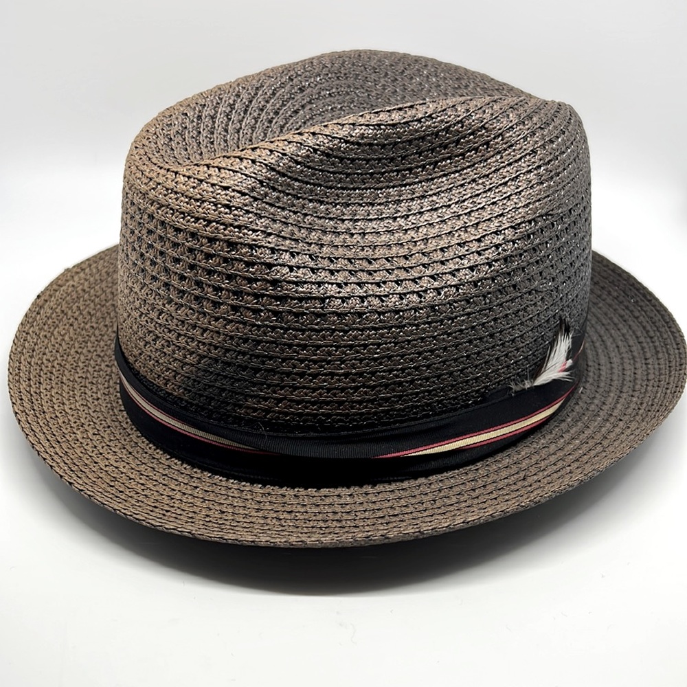 Mens Brown 7 1/8 Hat